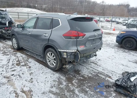 2019 Nissan Rogue Sv z USA, uszkodzony, nr VIN 5N1AT2MT7KC768759